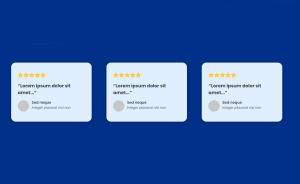 Testimonial Feature Three Columns