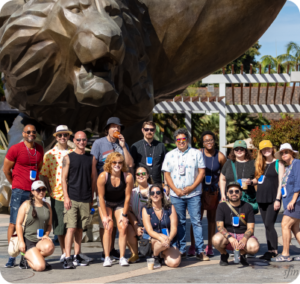 The Explore Digital team at the San Diego Zoo