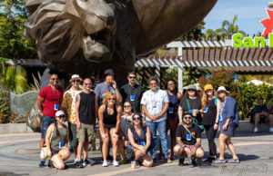The Explore Digital team at the San Diego Zoo