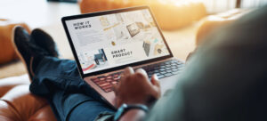 Man on laptop