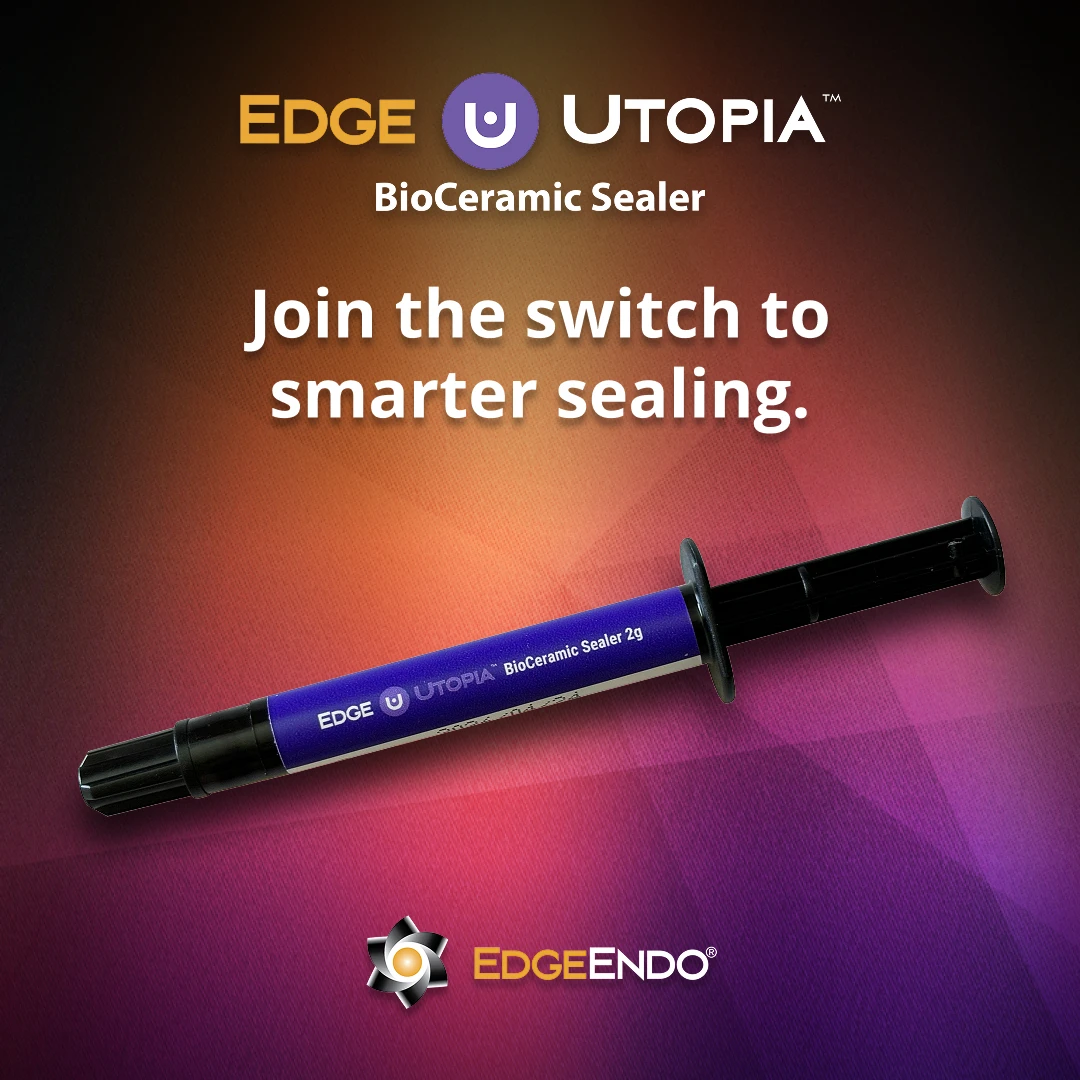EdgeEndo bioceramic sealer social ad example